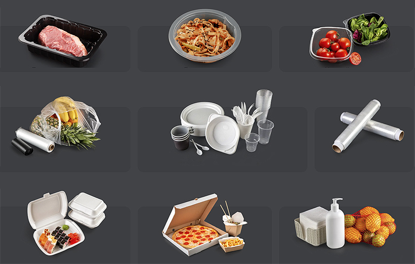 Пластиковая упакова для продуктов питания производства ТПК «Юпласт-Черноземье»