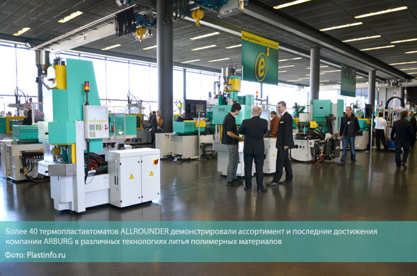 ARBURG Show room